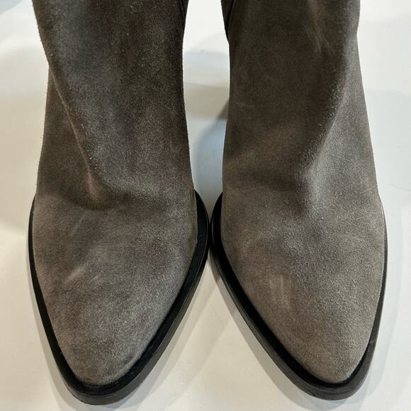 Vince ervying grey suede ankel boots womens size 6 - Picture 6 of 10